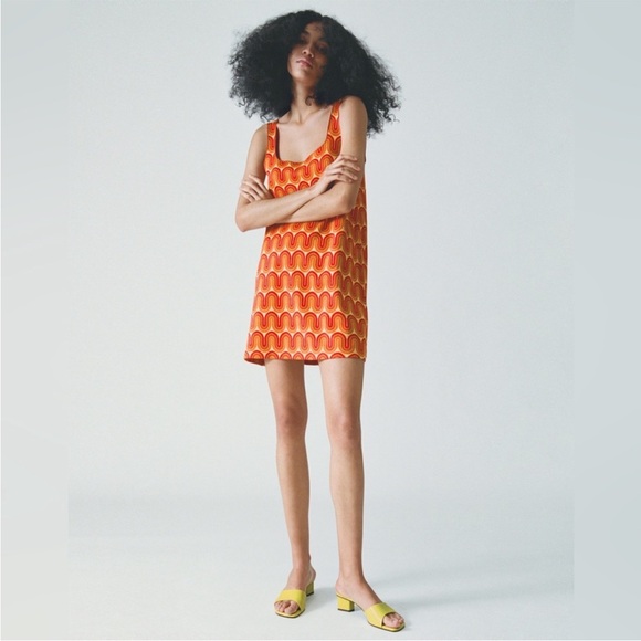 Zara KITTEN BLOCK HEELED MULES LEATHER SANDALS SLIP ON SLIPPERS GREEN 7.5 38 - Picture 10 of 17